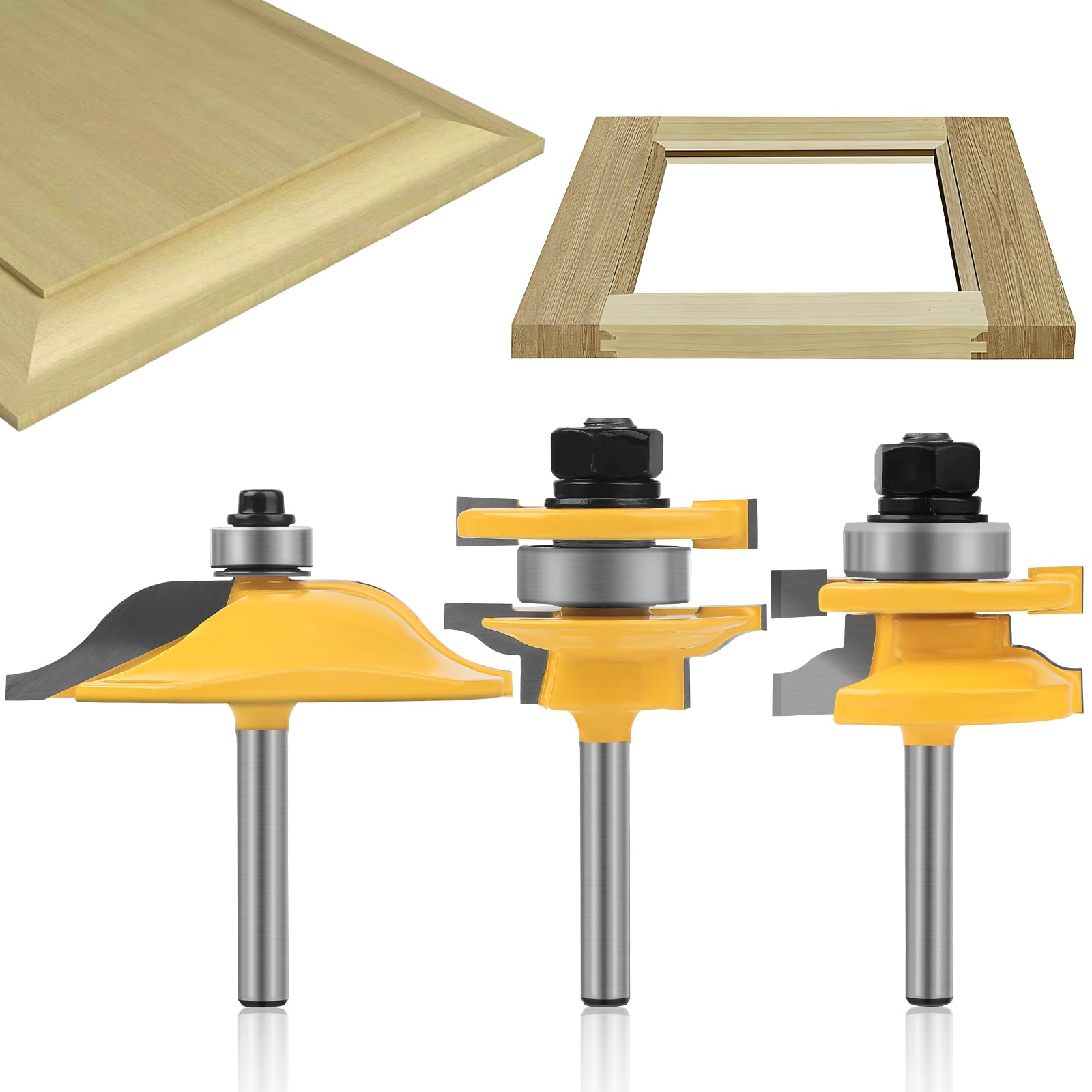 Woodworking router bits